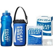 Pocari Sweat Squeeze Bottle Jacket Powder Packets Hydration On-the-Go! Japan - Tokyo Sakura Mall