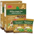 thumbnail image 1 of Pocas Honey Ginger Tea, Green Tea, 12.7 Ounce, 20 Bags (Pack of 2), 1 of 7