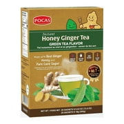 Pocas Instant Honey Ginger Green Tea-360g-Good For Health Instant Honey Ginger Tea