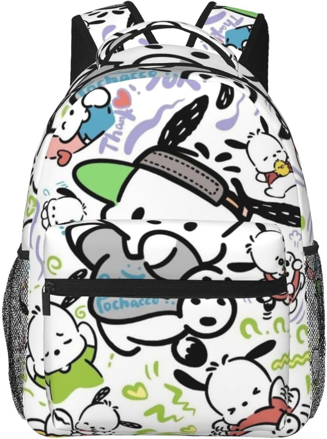 Pochacco 3d Pattern Print Backpack Cute Cartoon Kawaii  display picture 2