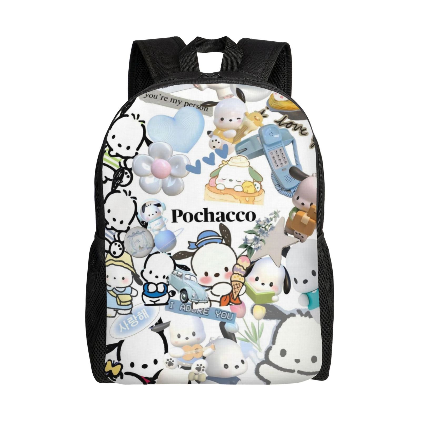 Pochaco Graphic Backpack | Perfect for Everyday 34872308_hi main image 3