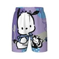 thumbnail image 1 of Pochacco Boys Swim Trunks Quick Dry Boards Shorts For Kids Beach Swim Shorts, 1 of 7