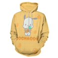 thumbnail image 1 of Pochacco Hoodie 3D Print Pullover Hooded Long Sleeve Sweatshirts Tops Blouse with Pocket for Mens Womens, 1 of 6