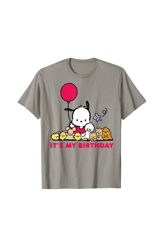 Pochacco It'S My Birthday T-Shirt Unisex S-5Xl Hot Trending Shirt, Vintage Birthday Gift