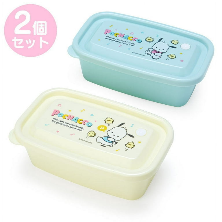 Pochacco Lunch Box Set 2pc Sanrio Bento Box BPA Free 
