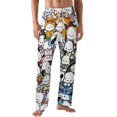thumbnail image 1 of Pochacco Men's Pajama Pants Soft Sleepwear Loung Pants for Men Pj Bottoms with Drawstring & Pockets, 1 of 7