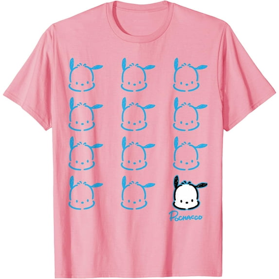 Pochacco Real One DTG Print Unisex T-Shirt,Light Pink Color,Size 2T