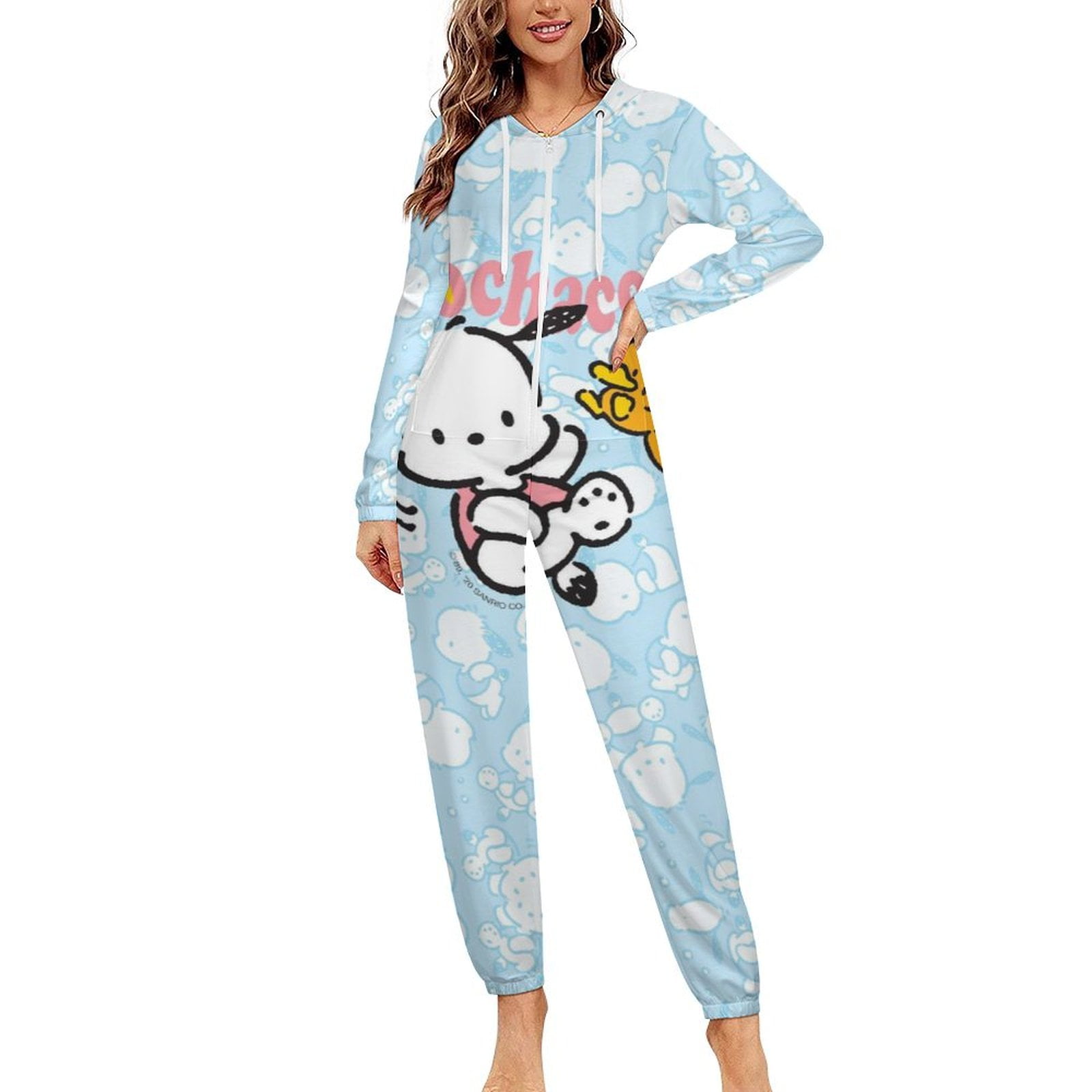 Pochacco-Unisex-Onesie-Pajamas