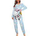 thumbnail image 1 of Pochacco Unisex Onesie Pajamas Zipper Jumpsuit Hooded One Piece Sleepwear for Family Mens Womens, 1 of 8