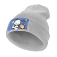 thumbnail image 1 of Pochacco Winter Beanie Hats for Men Women, Warm Cozy Knitted Cuffed Skull Cap, 1 of 1