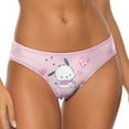 thumbnail image 1 of Pochacco Women's Breathable Seamless Thong Panties No Show Underwear, 1 of 7