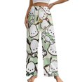 thumbnail image 1 of Pochacco Womens Comfy Pajama PJ Pants Lounge Pants Sleepwear Drawstring PJ Bottoms Pants, 1 of 7