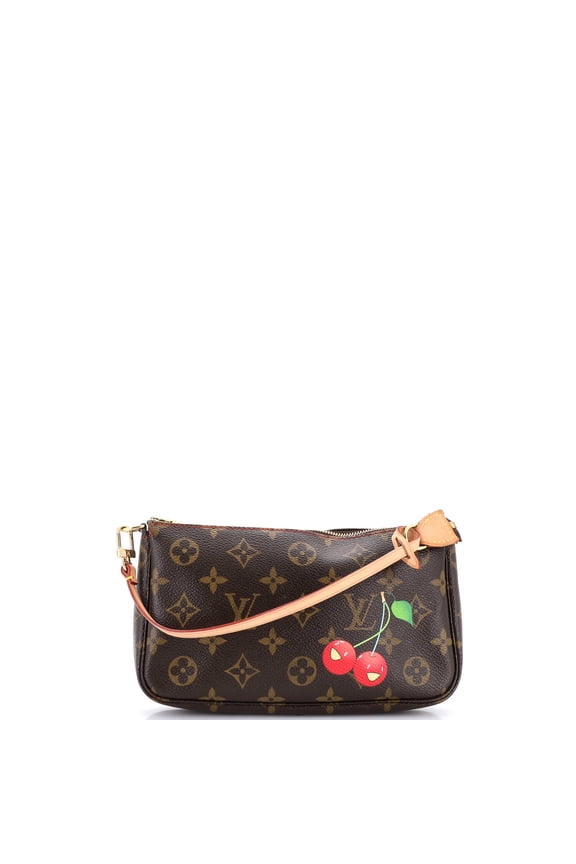 Pochette Accessoires Limited Edition Monogram Cerises By Rebag