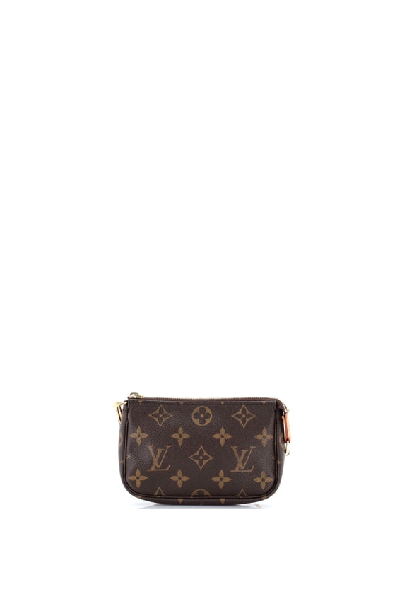 Pre-Owned Pochette Accessoires Monogram Canvas Mini By Rebag