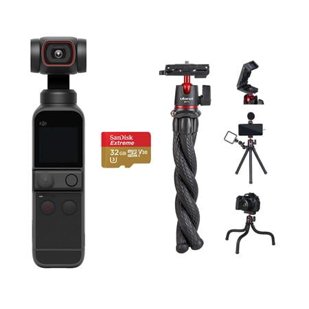 Pocket 2 Gimbal Camera - Bundle With 32GB MicroSD Card