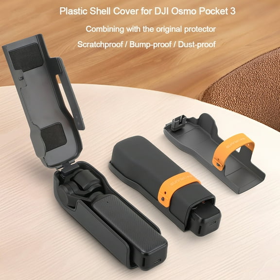 Pocket 3 Protective Case Cover, Handheld Gimbal Cover Camera Lens Screen Protector Cap for DJI Osmo Pocket 3 Original Protective Cover Accessories