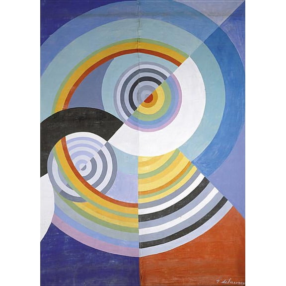 Pocket Artbooks - Bondoni Binding - Lays Flat When Open: Delaunay - Rythme 3 (Paperback)