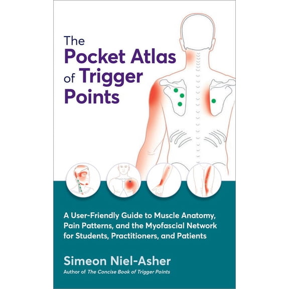 The Pocket Atlas of Trigger Points: A User-Friendly Guide to Muscle Anatomy, Pain Patterns, and the Myofascial Network f, (Paperback)