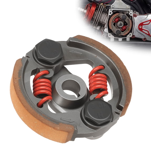 Pocket Bike Clutch Pad for 43cc/47cc/49cc 2 Stroke Engine Racing Clutch Pad Replacement for Go Kart ATV Scooter Pocket Bike Mini Quad Moto