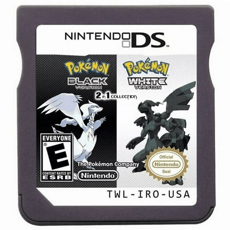 Pocket Black 1 and White 1 DS NDS Game Card US Version