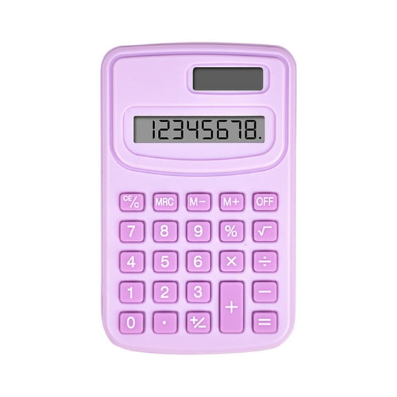 Pocket Calculator Small Battery Powered Calculator Size 4 Function Calculator Hand Held Basic Calculator For Students Kids School Home