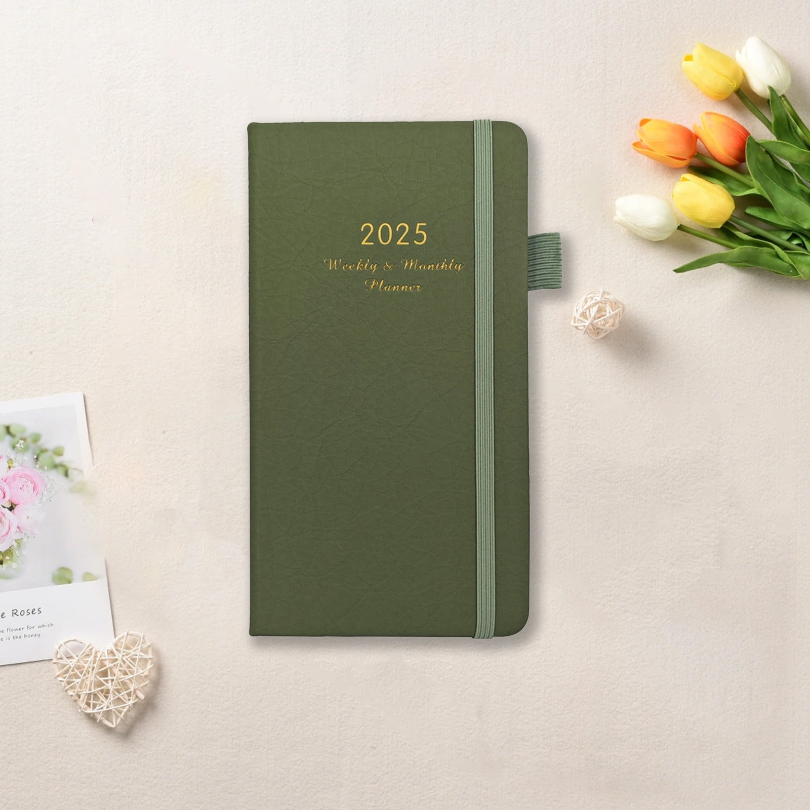 2025 Large Agenda 365 Day Daily Planner Management Record Notebook