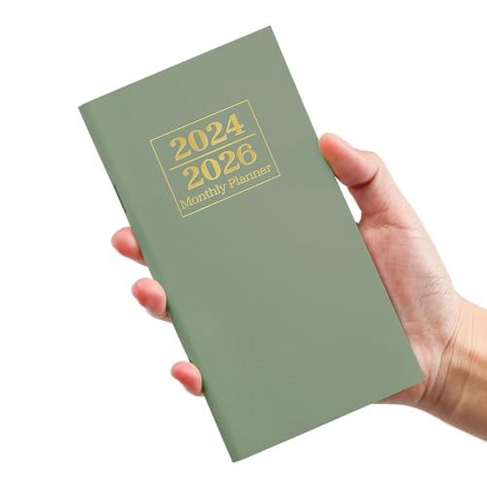 Pocket Calendar 20242026 for Purse, Monthly Pocket Planner Small Size