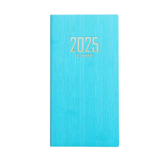 Pocket Calendar 2025 Planner A6 Daily Planner 2025 Notebook Calendars, Planners & Organizers 2025 Planner Weekly and Monthly Textured Cover 120 Pages