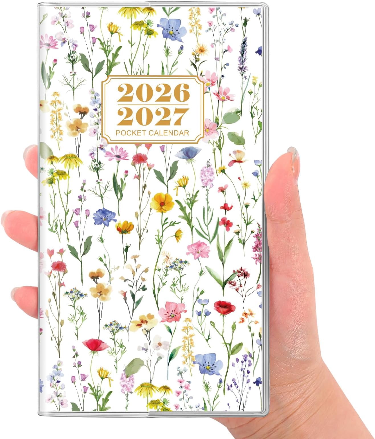 Pocket Calendar 2026-2027, Pocket Monthly Planner Jan 2026 - Dec 2027 ...