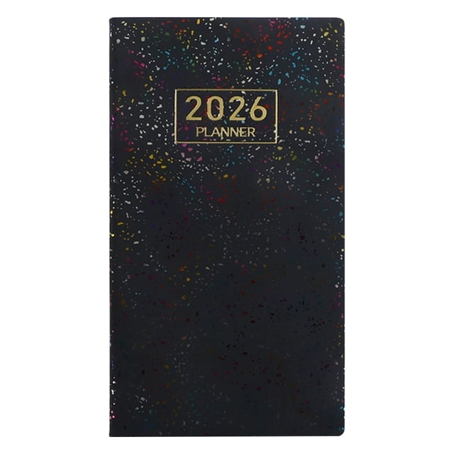 Pocket Calendar 2026, Monthly Planner, Binkne 2026 School Year Planner & Organizer | Daily Academic Planner | Hard Cover Student Planner for Notes & Scheduling