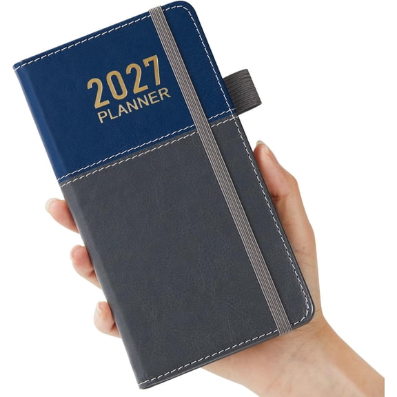 Pocket Calendar/Planner 2027,Mini Pocket Appointment Book 2027 with Monthly Tabs,for Women Planning