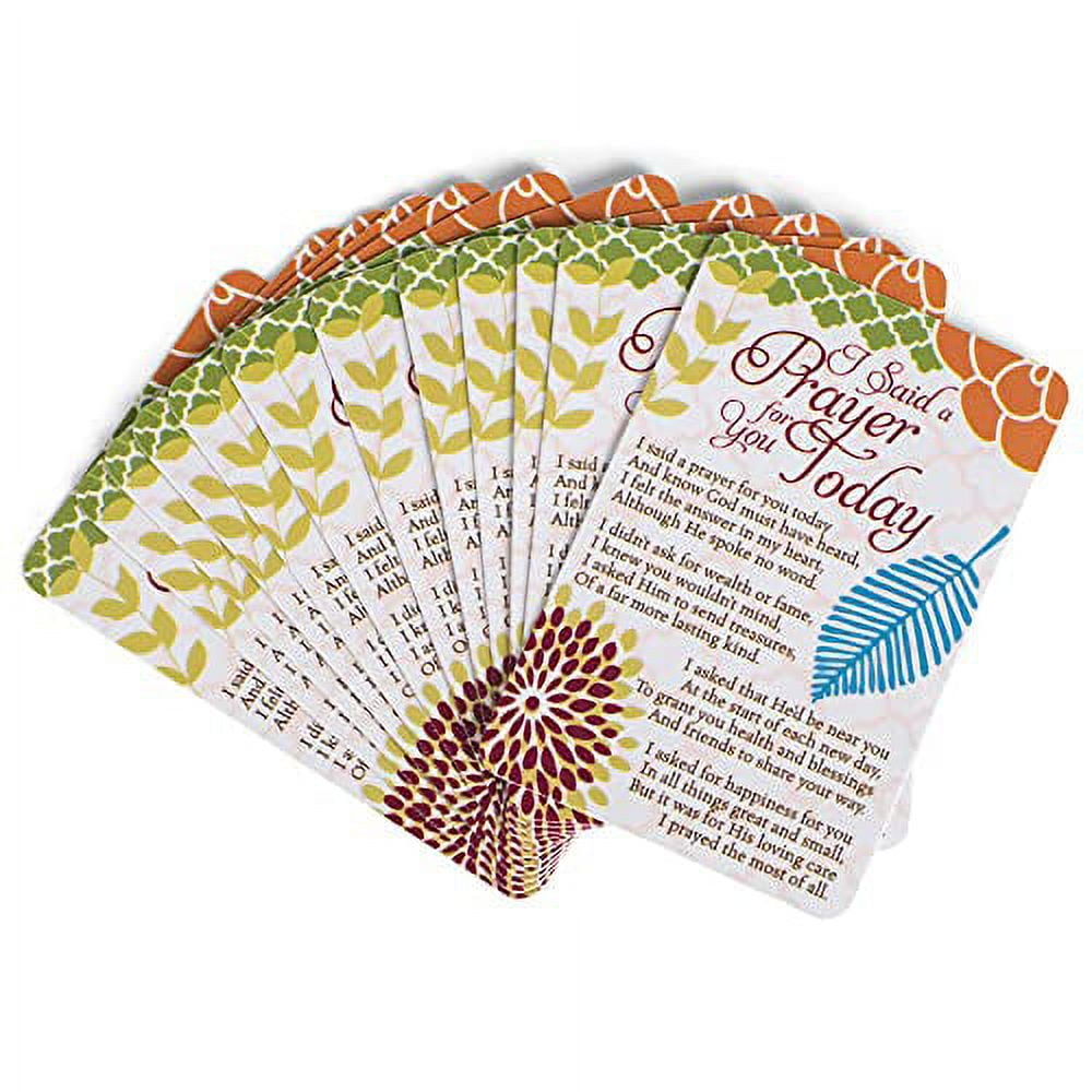 Pack Of 12 Pocket Card Bookmarks – 'A Prayer Of Hope' Inspirational Gift For Bible, Devotional, Or Mirror