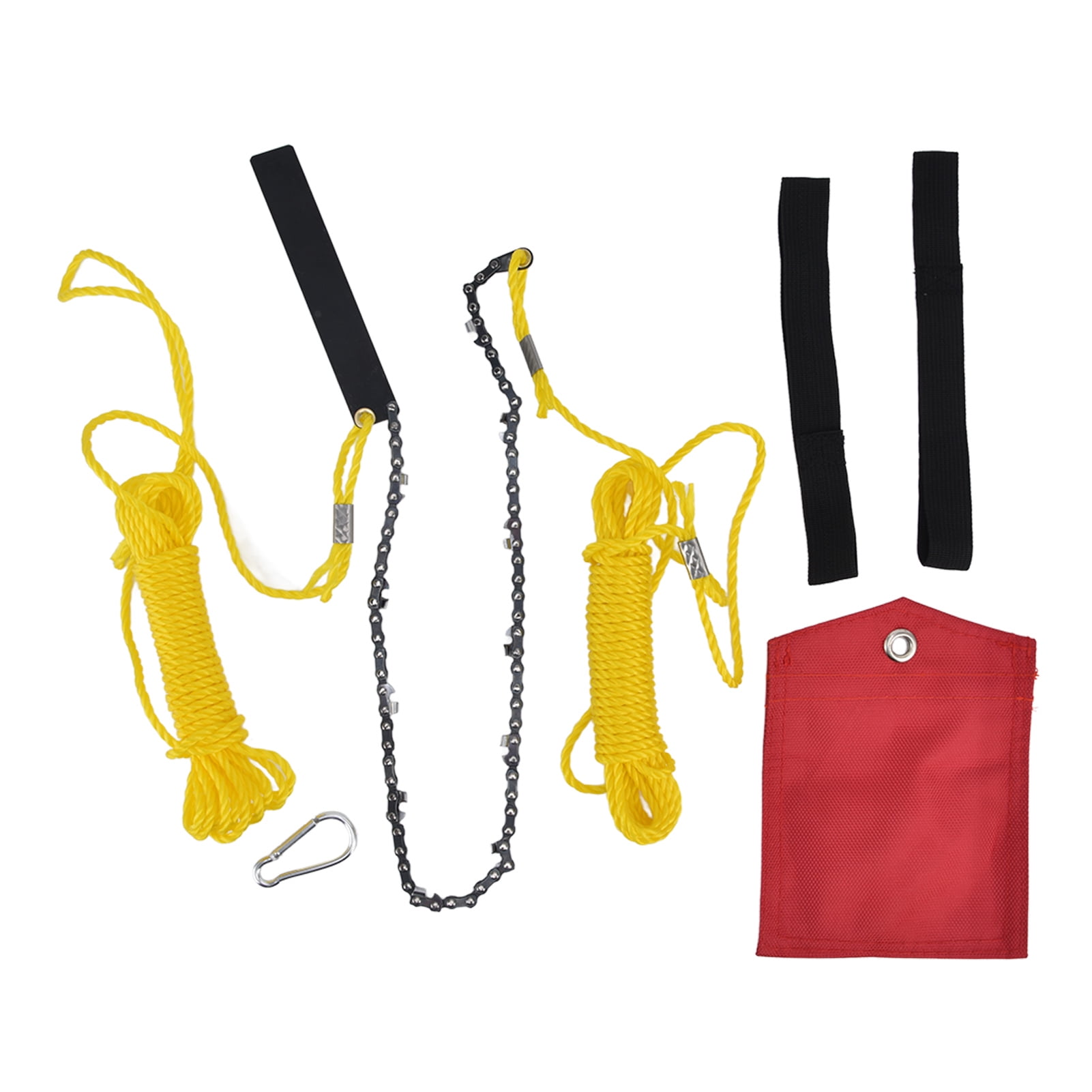 Pocket Chainsaw 24 Inches 34 Sections 11 Knives Portable Folding Chainsaw for Wood Cutting