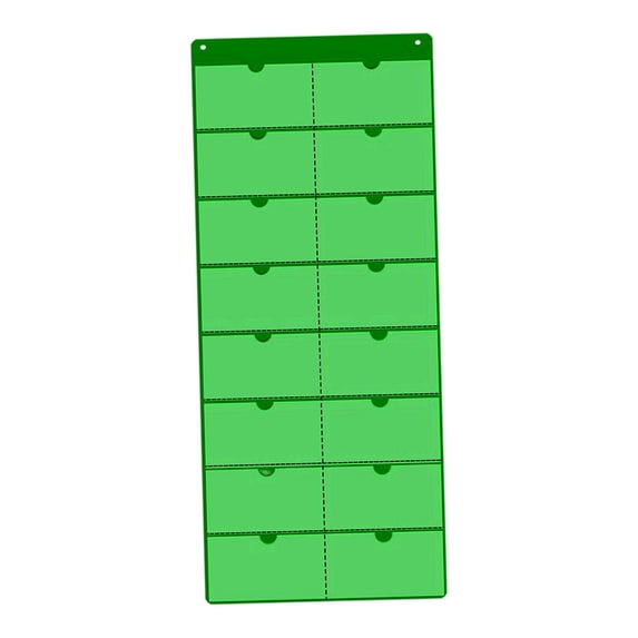 Pocket Chart Classroom Calendar Organizer Oxford Cloth Material for Teacher Office School Use