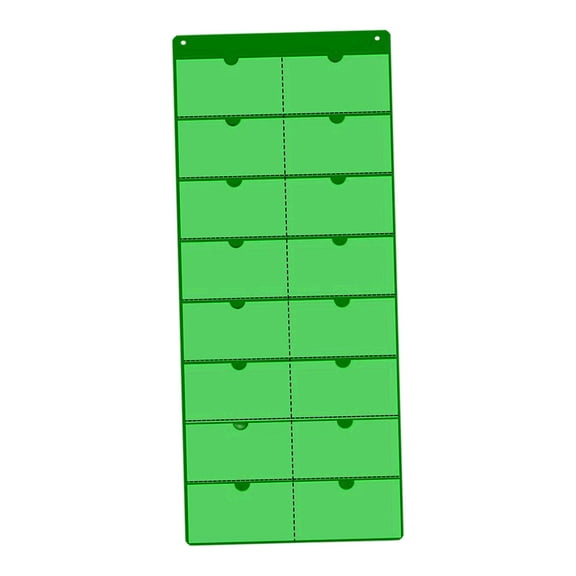Pocket Chart Classroom Calendar Organizer Oxford Cloth Material for Teacher Office School Use