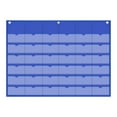 thumbnail image 1 of Pocket Chart Wall Mount File Holder Card Organizer Clear PVC Material for Classroom Office Dormitory Storage, 1 of 9