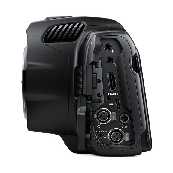 Blackmagic Design Pocket Cinema Camera 6K G2 Bundle with 128GB SDXC Memory Card, Green Extreme Rechargeable Lithium-Ion Battery Pack