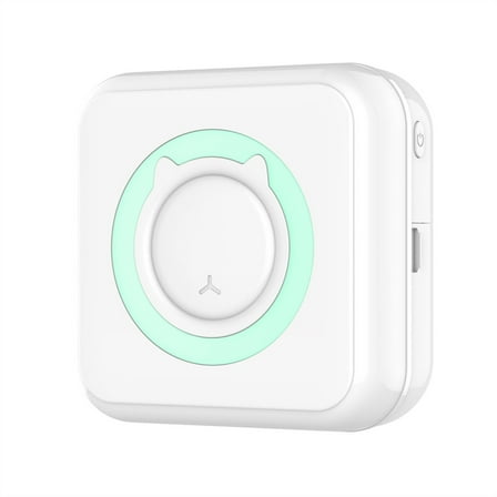 Pocket Clearly Thermal Printer Portable Wirelessly BT Connect 200dpi Label Memo List Printing Wireless Mini Photo Printer ,Quick-Drying Ink