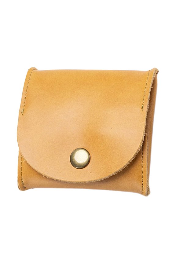 Pocket Coin Case Derma Squeeze Coin Purse Pouch Change Holder Tray Purse Purse - yellow