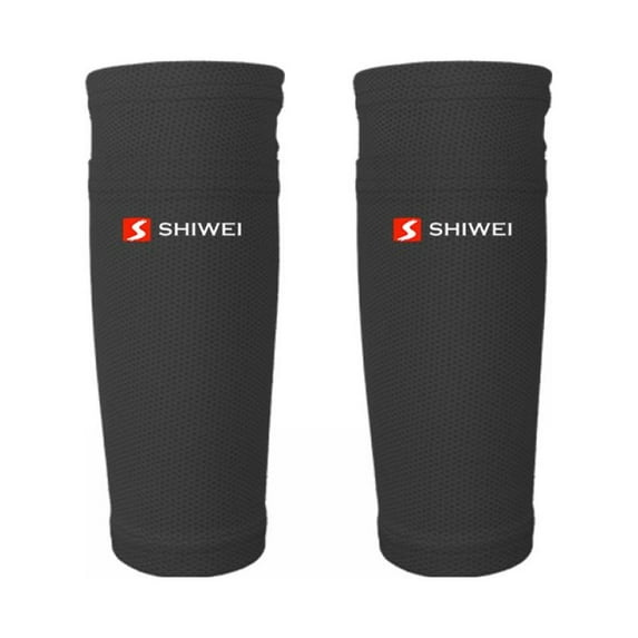 Pocket Compression Calf Leg Sleeves Shin Guard, Leg Support Sleeves Footless Socks for Sports Soccer Running Cycling without pads