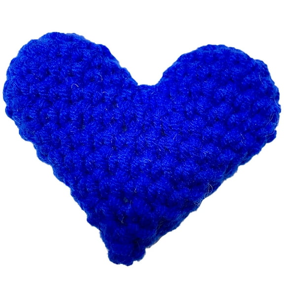 Pocket Crocheted Heart Small Gift, Handmade Heart-Shaped Crochet Gift, DIY Valentine’s Day or Holiday Gift, Handmade Craft Gift for Loved Ones or Special Occasions