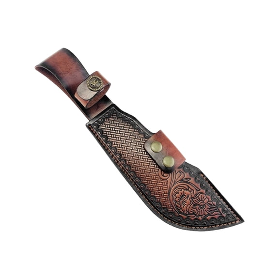Portable Straight Cutter Storage Sheath Pouches with Hanging Rings Leathers Belt Pocket Cutter Holder Enduring