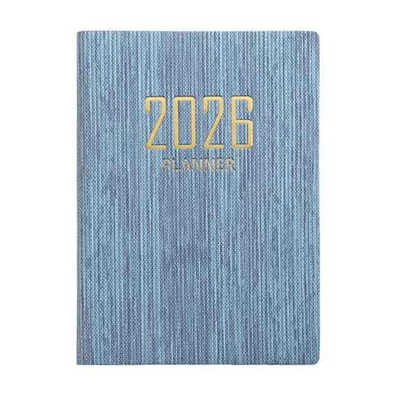 Pocket Daily Planner Notebook, Travel Diary, A7 Pocket Planner, 2026 Daily Organizer, Compact Travel Scheduler,2026 Weekly & Monthly Planner, Small Daily Planner,for Work,Office Use(Blue,4.17x3.07")