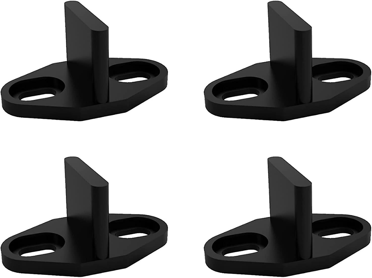 Pocket Door Guide, 4 Pcs Sliding Door Floor Guide Sliding Barn Door