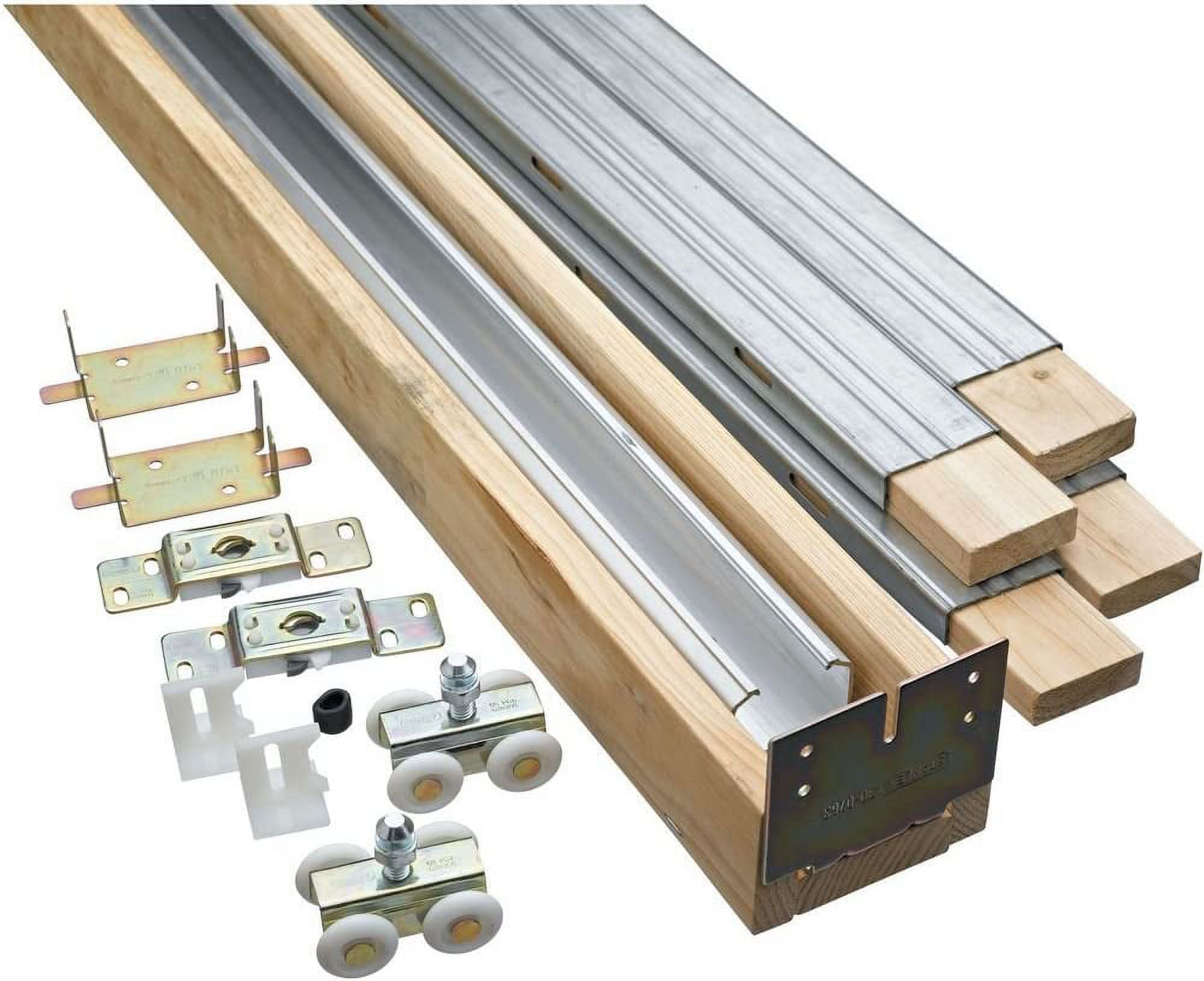 Pocket Door Installation Kit, Door Track Included, Adjustable, Easy to