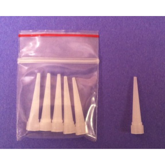 Pocket Extender Tips for CA Glue Bottles (6/Bag) (12/Box) (D)