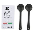 Pocket Eye Chart with 2pcs Occluder Double Sided Vision Eye Test Exams