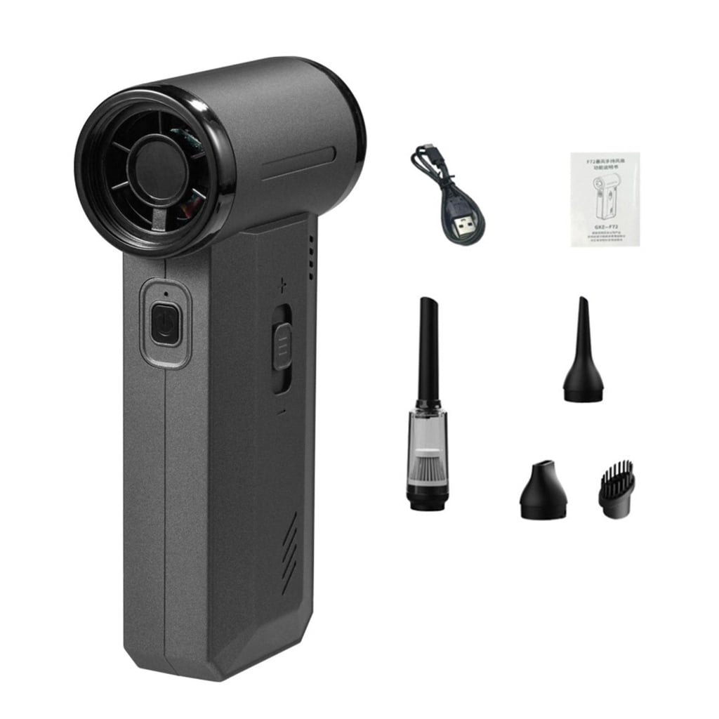 Pocket Fan Handheld Powerful 130000RPM Mini Fan Air Blower Rechargeable ...