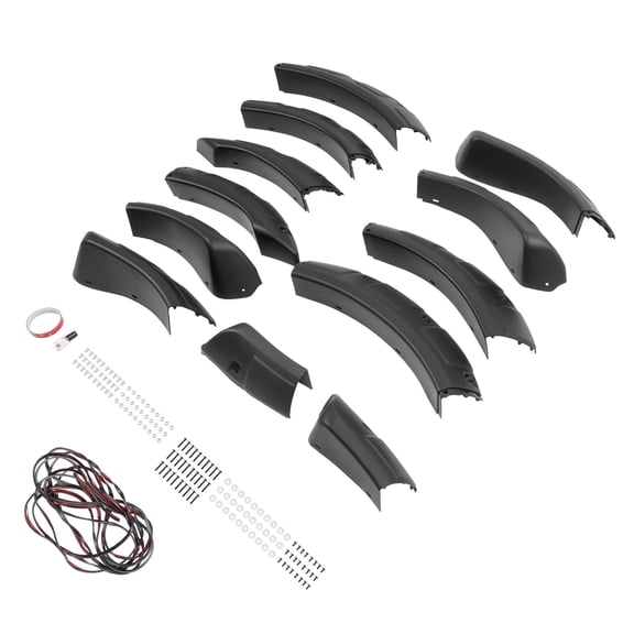 Pocket Fender Flares Mud Flaps Fits Ford 92-96 F-150 F-250 Bronco 92-97 F-350