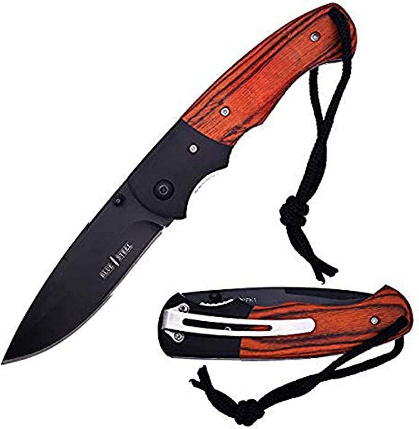 Pocket Folding Knife - Groomsmen Wedding Party Monogrammed (GI-2RW)